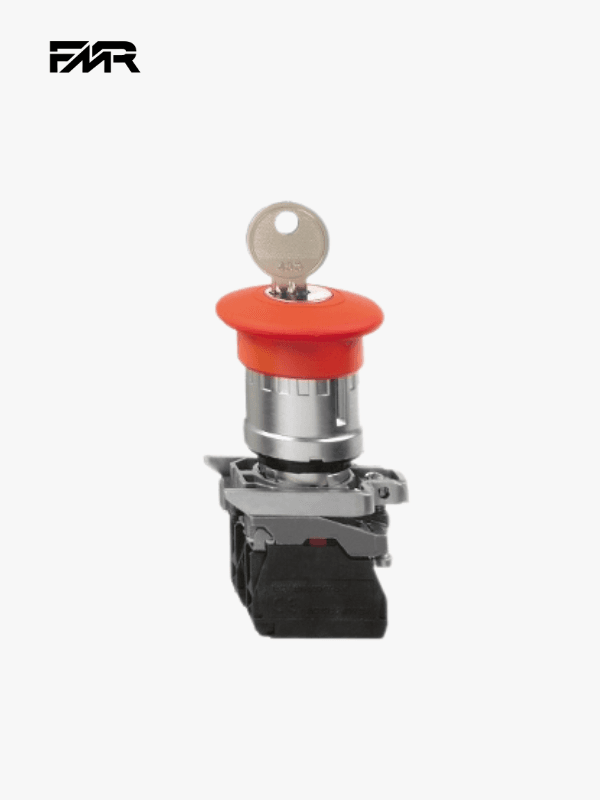 Bouton Arrêt d’Urgence à Clé XB4-BS142