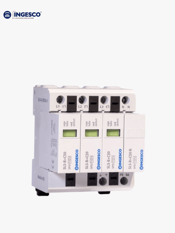 Parafoudre Mod 3P+N 50 kA Type 1 SLS B+C50/3+1 Ingesco