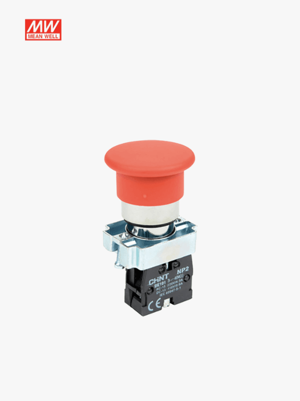 Bouton d’arrêt d’urgence sans accrochage