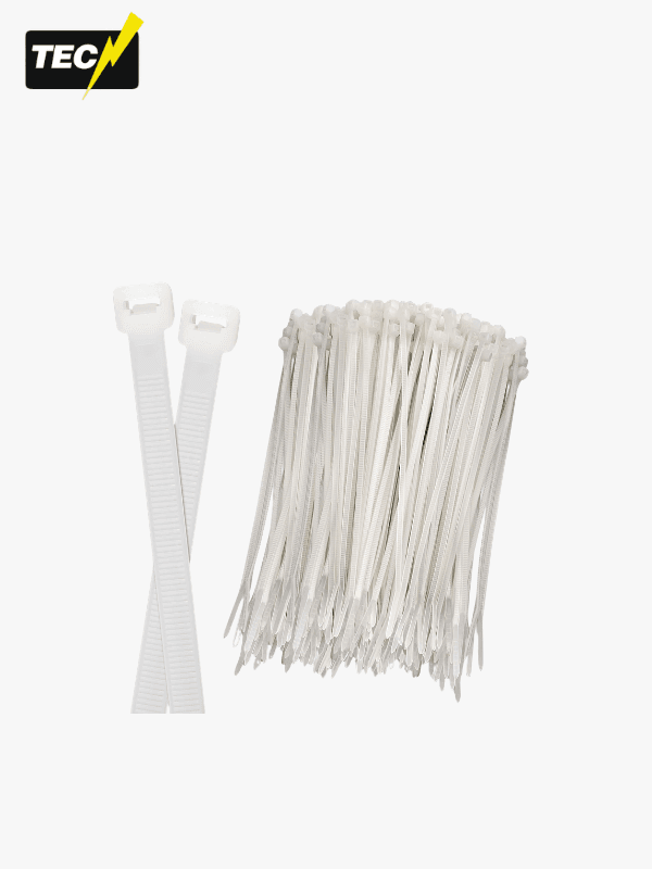 Collier plastique Blanc