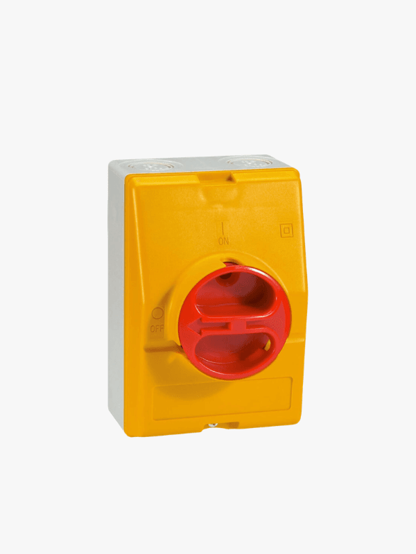 Interrupteur de secours à fixation murale IP65 3X 40A